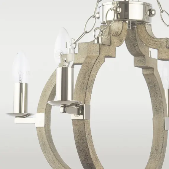 Полилей PORTLAND P04254NI WD CosmoLight 4xE14 | Osvetlenieto.bg