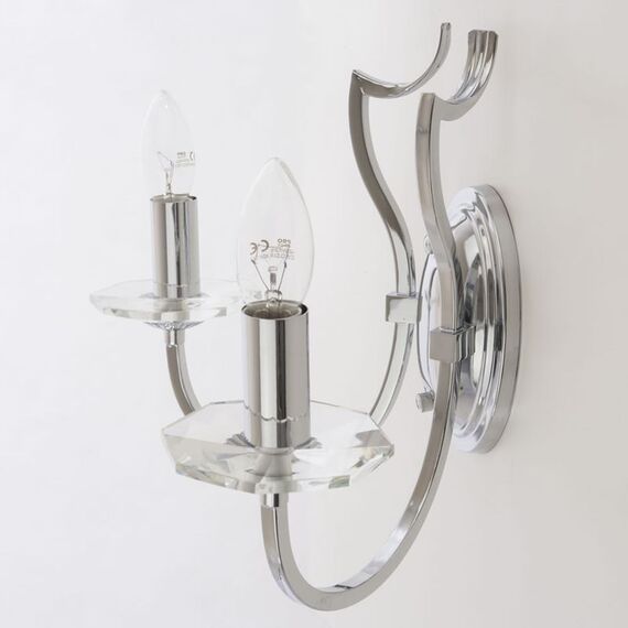 Аплик RIGA W02779CH CosmoLight 2xE14 | Osvetlenieto.bg