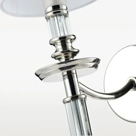 Аплик SIENA W01315WH NI CosmoLight 1xE14 | Osvetlenieto.bg