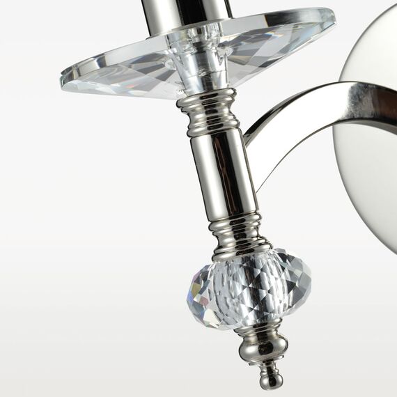 Аплик VERONA W01360WH NI CosmoLight 1xE14 | Osvetlenieto.bg