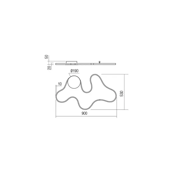 LED Аплик ESTORIL 01-1872 Redo 4000K | Osvetlenieto.bg