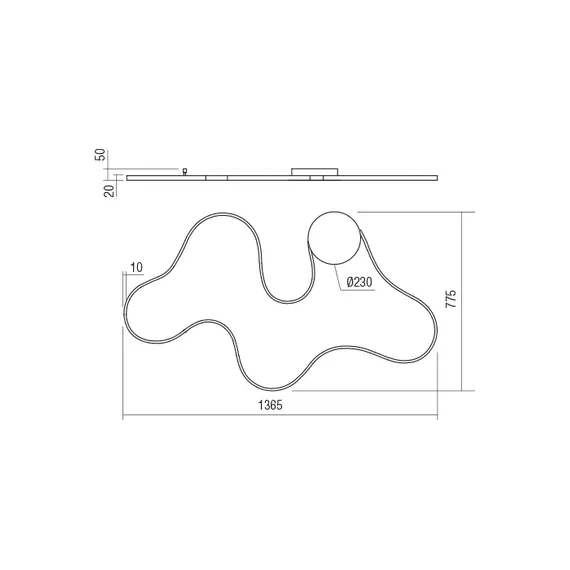LED Аплик ESTORIL 01-1873 Redo 4000K | Osvetlenieto.bg