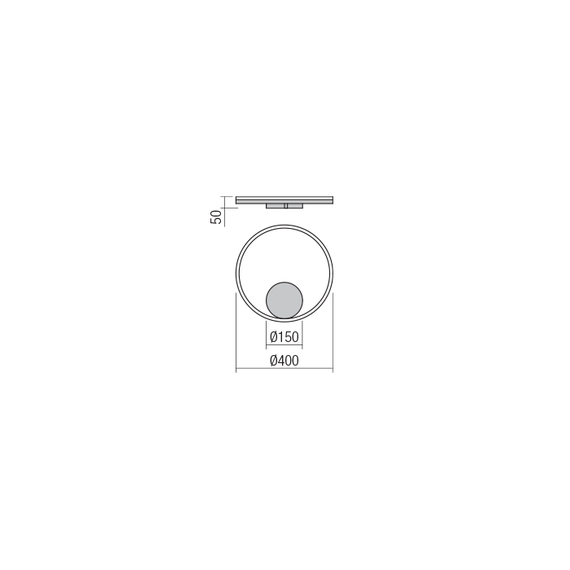 LED Аплик ORBIT 01-1698-TRIAC Redo 3000K | Osvetlenieto.bg