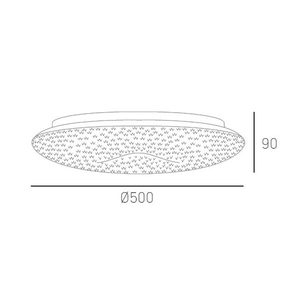 LED Плафон SVALBARD C01868WH CosmoLight | Osvetlenieto.bg