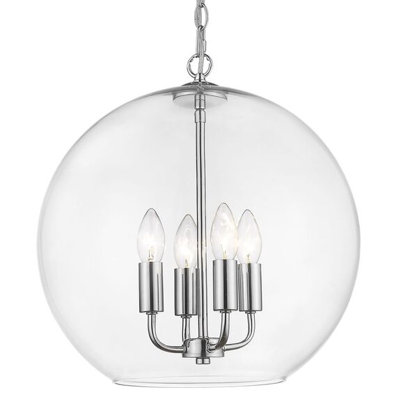 Полилей PRAGUE P04974CH CosmoLight 4xE14 | Osvetlenieto.bg