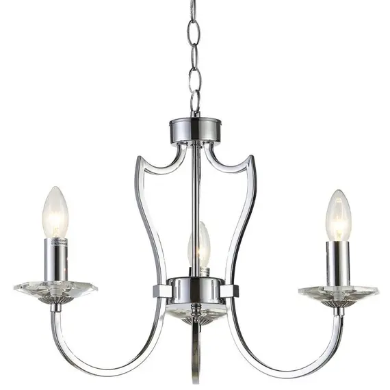 Полилей RIGA P03755CH CosmoLight 3xE14 | Osvetlenieto.bg