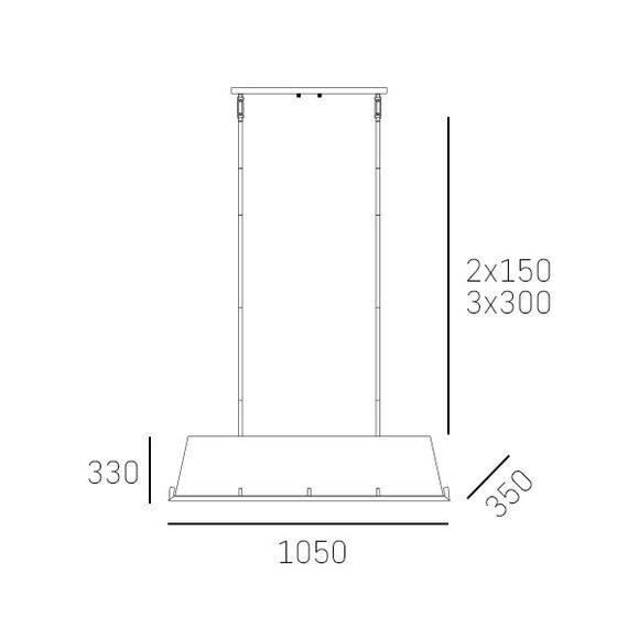 Полилей STOCKHOLM P04643BK AU CosmoLight 4xE14 | Osvetlenieto.bg