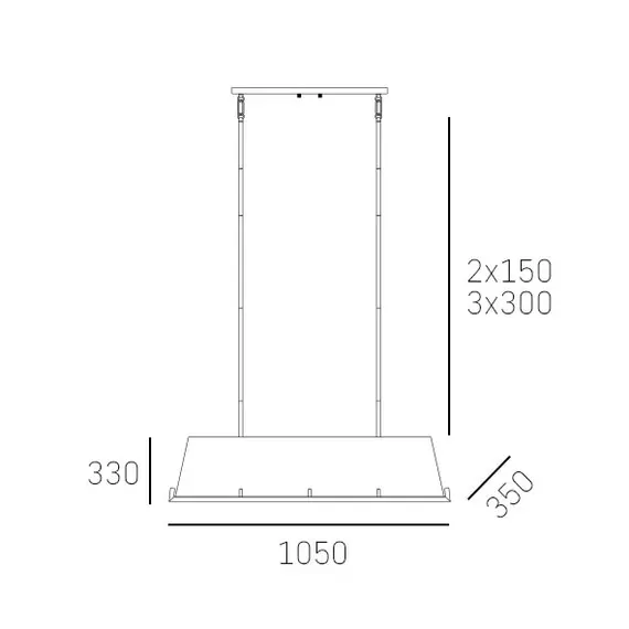 Полилей STOCKHOLM P04643BK AU CosmoLight 4xE14 | Osvetlenieto.bg