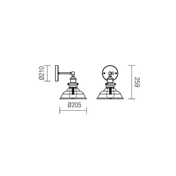 Аплик SAVILLE 01-1026 Smarter | Osvetlenieto.bg