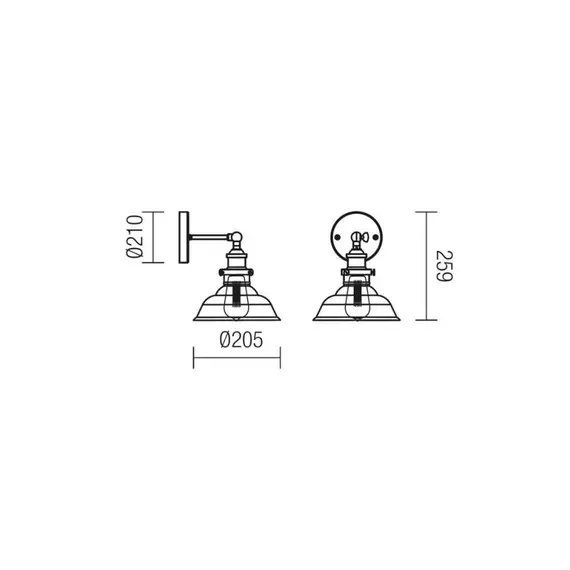 Аплик SAVILLE 01-1026 Smarter | Osvetlenieto.bg