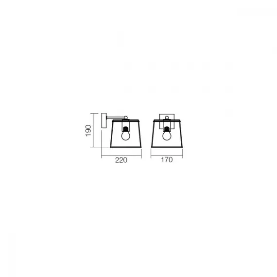 Аплик SKETCH 01-1261 Smarter | Osvetlenieto.bg