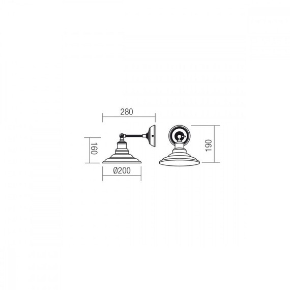 Аплик SPINNER 01-1290 Smarter | Osvetlenieto.bg