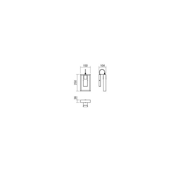 Аплик TIMBER 01-1663 Smarter | Osvetlenieto.bg