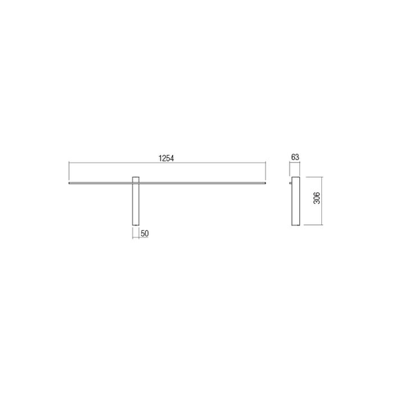 LED Аплик TANGENT десен 01-2201 Redo 3000K | Osvetlenieto.bg