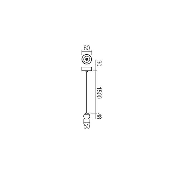 LED Пендел OBO 01-2357 Redo 3000K | Osvetlenieto.bg