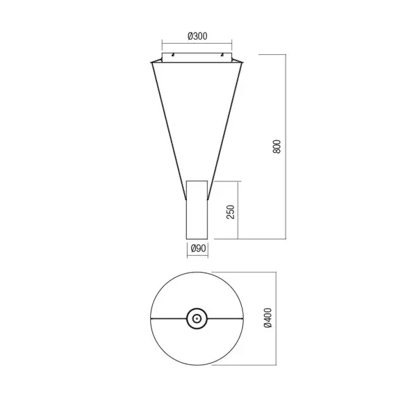 LED Полилей ESSENCE 01-1970 Redo 3000K | Osvetlenieto.bg