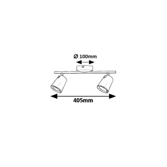 LED Спот SOLANGE 5046 Rabalux 12W 3000K | Osvetlenieto.bg