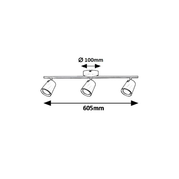 LED Спот SOLANGE 5047 Rabalux 18W 3000K | Osvetlenieto.bg