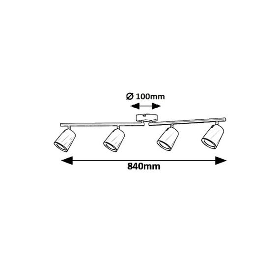 LED Спот SOLANGE 5048 Rabalux 24W 3000K | Osvetlenieto.bg LED Спот SOLANGE 5048 Rabalux 24W 3000K | Osvetlenieto.bg