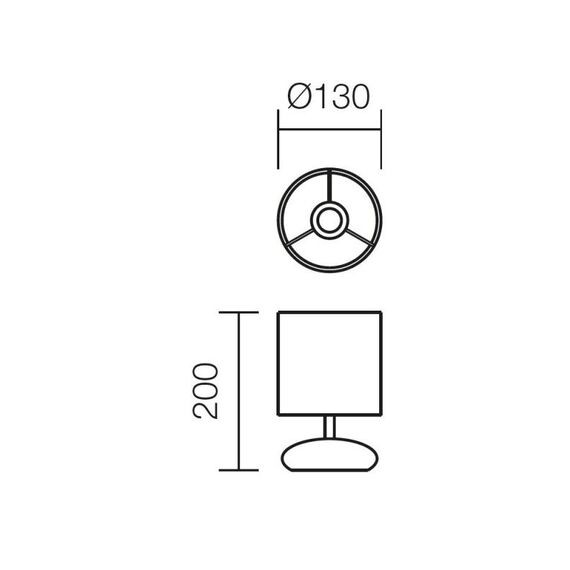 Настолна лампа FIVE 01-857 Smarter | Osvetlenieto.bg