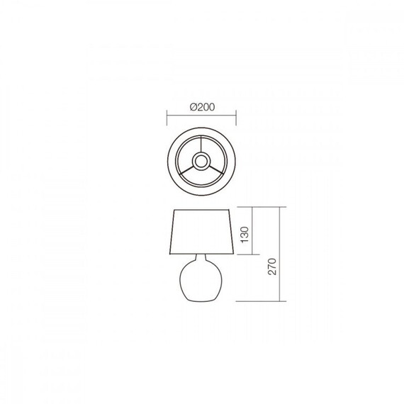Настолна лампа HOME 01-1374 Smarter | Osvetlenieto.bg