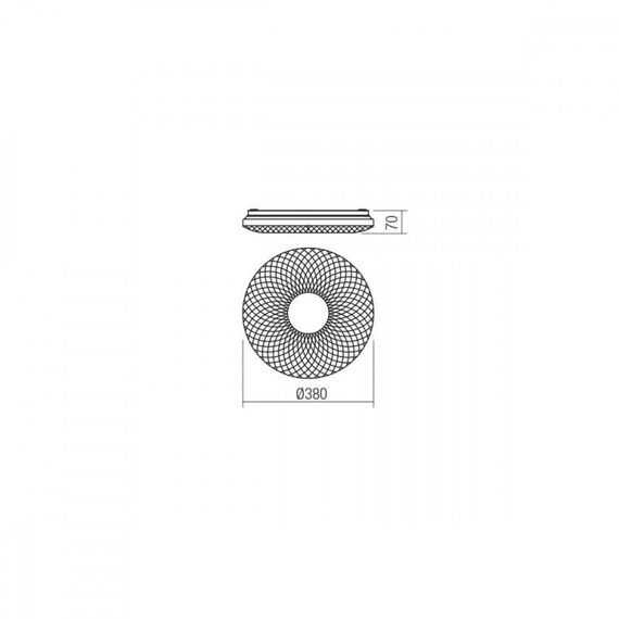 Плафон FLORA 05-856 Smarter | Osvetlenieto.bg