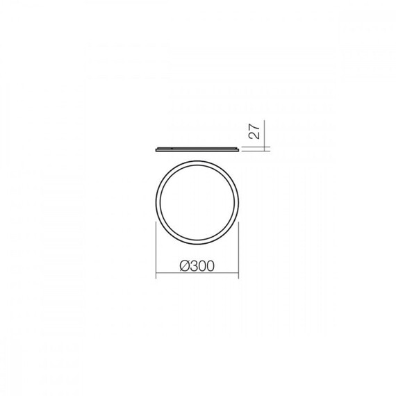 Плафон за баня ZING 01-1285 Smarter | Osvetlenieto.bg