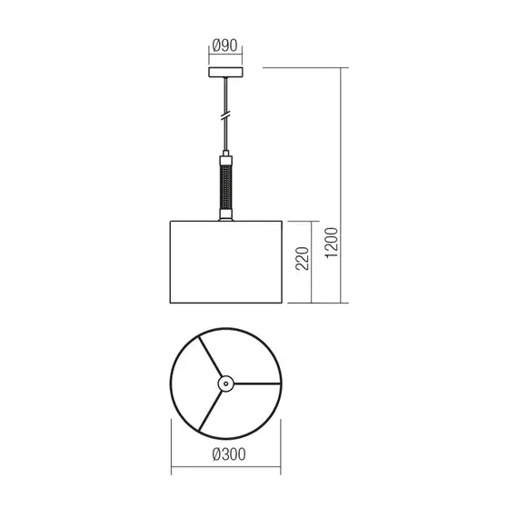 Полилей ASTRID 01-1177 Smarter | Osvetlenieto.bg