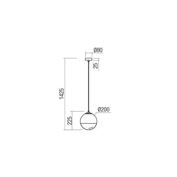 Полилей BERRY 01-2267 Redo 1xE27 | Osvetlenieto.bg