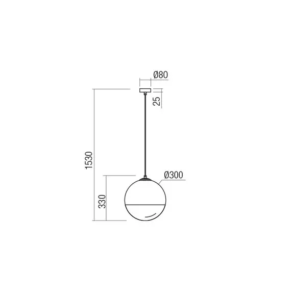 Полилей BERRY 01-2271 Redo 1xE27 | Osvetlenieto.bg