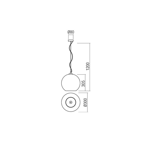 Полилей BOWL 01-2076 Redo 1xE27 | Osvetlenieto.bg Полилей BOWL 01-2076 Redo 1xE27 | Osvetlenieto.bg