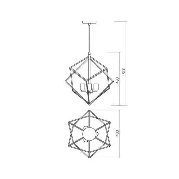 Полилей EWA 02-939 Smarter | Osvetlenieto.bg