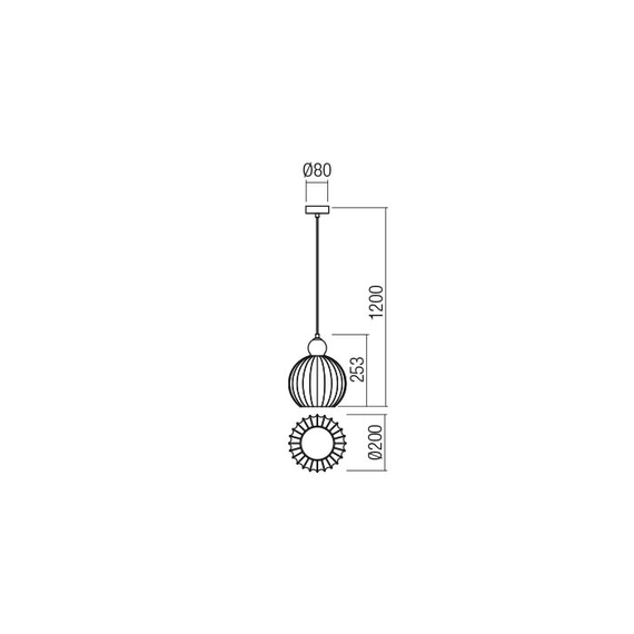 Полилей PLUMEN 01-2065 Redo 1xE14 | Osvetlenieto.bg