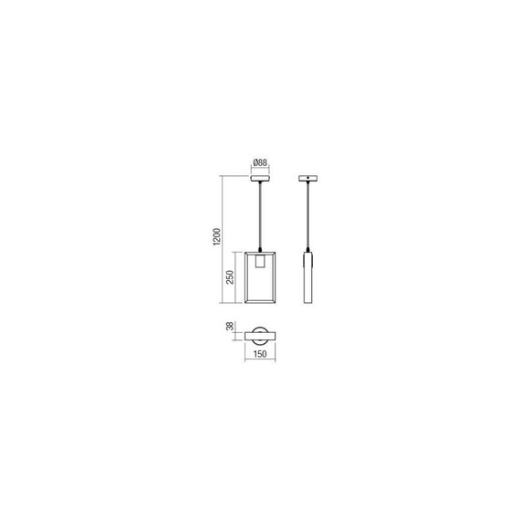 Полилей TIMBER 01-1664 Smarter | Osvetlenieto.bg