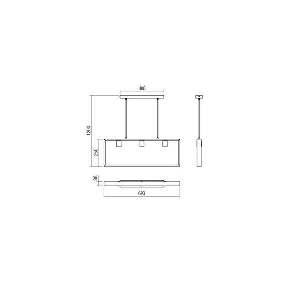 Полилей TIMBER 01-1665 Smarter | Osvetlenieto.bg