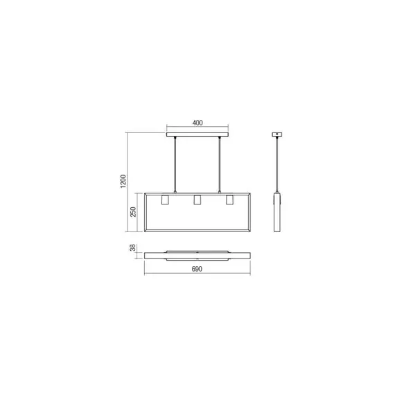 Полилей TIMBER 01-1665 Smarter | Osvetlenieto.bg