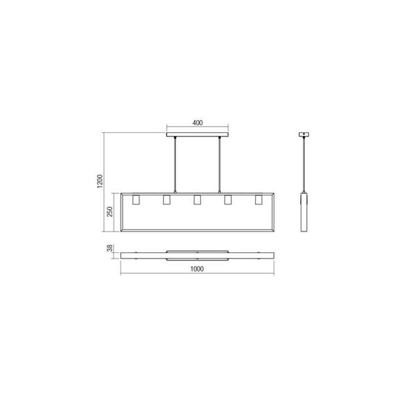 Полилей TIMBER 01-1666 Smarter | Osvetlenieto.bg