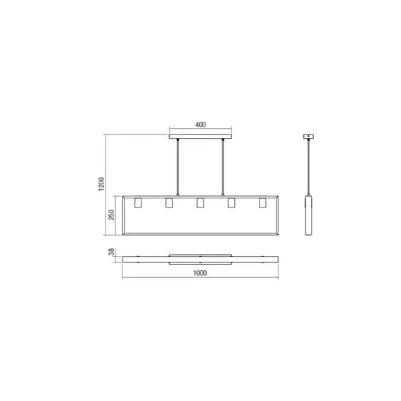 Полилей TIMBER 01-1666 Smarter | Osvetlenieto.bg