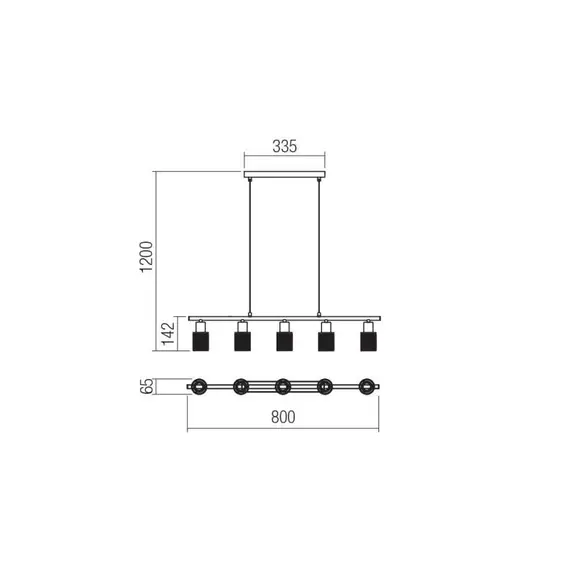 Полилей VERTIGO 04-509 Smarter | Osvetlenieto.bg