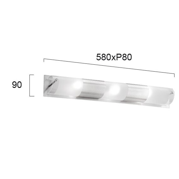 Аплик CASTRA 4039500 Viokef 3xE14 | Osvetlenieto.bg Аплик CASTRA 4039500 Viokef 3xE14 | Osvetlenieto.bg