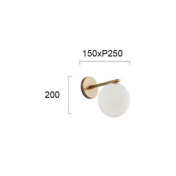 Аплик Globe 3094700 Viokef 1xE14 | Osvetlenieto.bg Аплик Globe 3094700 Viokef 1xE14 | Osvetlenieto.bg