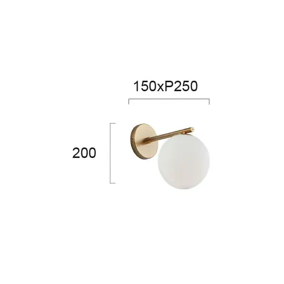 Аплик Globe 3094700 Viokef 1xE14 | Osvetlenieto.bg