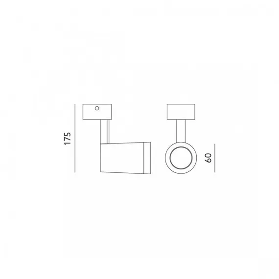 Бял спот NUUK GU10 | Osvetlenieto.bg