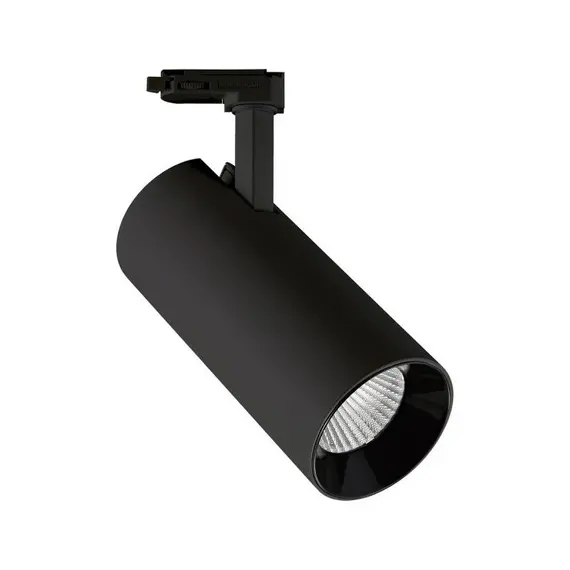 Enzo Track черен прожектор за 4L шина GU10 | Osvetlenieto.bg