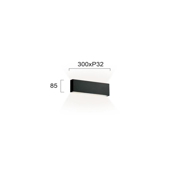 LED Аплик HUGO 4243601 Viokef 12W 3000K | Osvetlenieto.bg