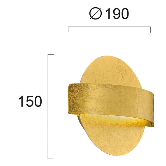 LED Аплик KOBEN 4217000 Viokef 5W 3000K | Osvetlenieto.bg