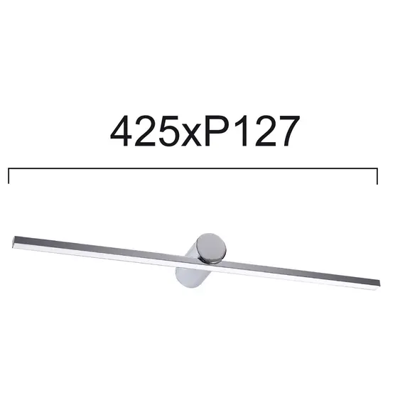 LED Аплик за баня ROCCO 4236100 Viokef 10W 3000K IP44 | Osvetlenieto.bg