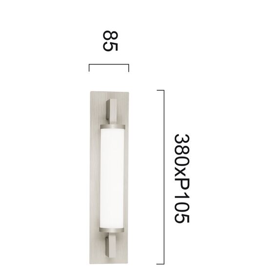 LED Аплик за баня SALLY 4237900 Viokef 8W 3000K IP44 | Osvetlenieto.bg LED Аплик за баня SALLY 4237900 Viokef 8W 3000K IP44 | Osvetlenieto.bg