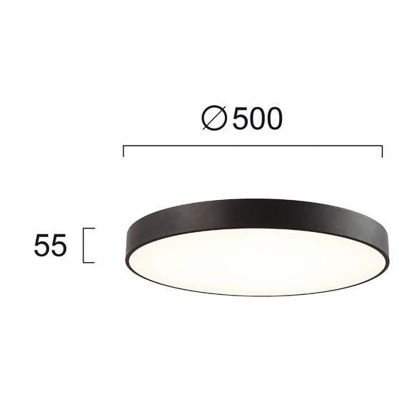 LED Плафон MADISON 4235501 Viokef 40W CCT 3000K-4000K | Osvetlenieto.bg