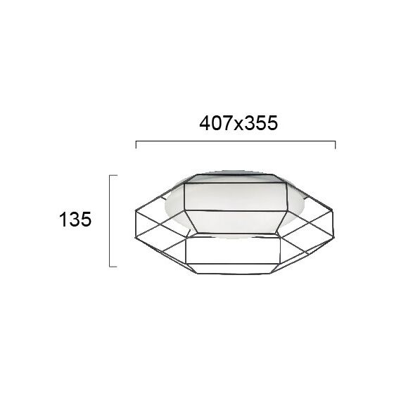 LED Плафон MONTE 4227400 Viokef 12W 3000K | Osvetlenieto.bg LED Плафон MONTE 4227400 Viokef 12W 3000K | Osvetlenieto.bg